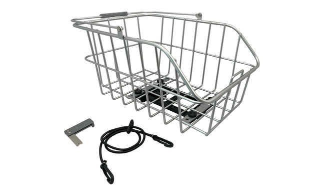 Mixbike Kurv Lyra, Sølv, MIK adapter – billede 1