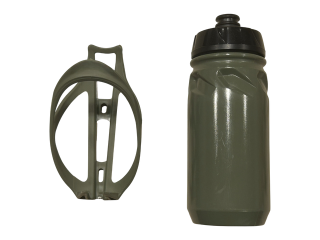 Mixbike Flaskeholder G2 inkl. flaske, Grøn – billede 1