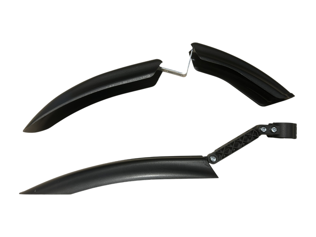 Mixbike Skærmsæt 20"-24" MTB, Sort – billede 1