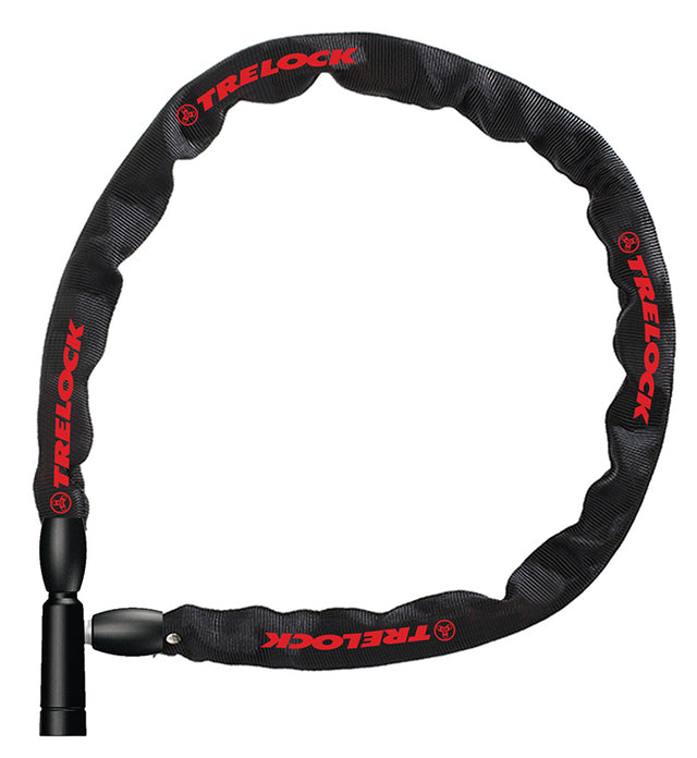 Trelock Kædelås BC115, 110cm/4mm, Sort – billede 1