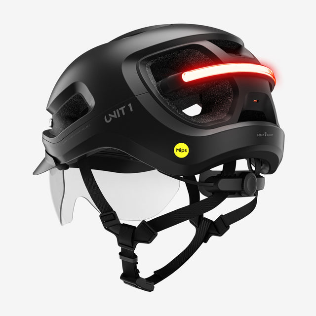Unit1 AURA Mips Smart Helmet Blackbird 59-63/L – billede 6