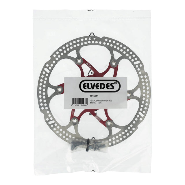 Elvedes bremseskive FX18 rød – billede 3