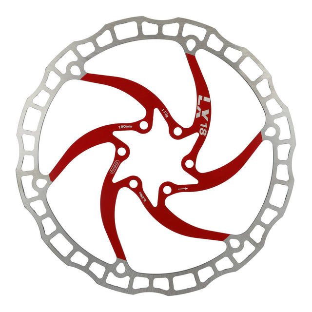 Elvedes bremseskive LX18 rød – billede 2