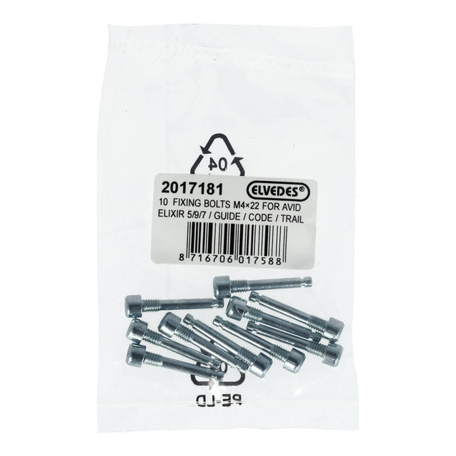 Elvedes Guide Bolt Avid Elixir 5/7/9 M4x22 10stk – billede 3
