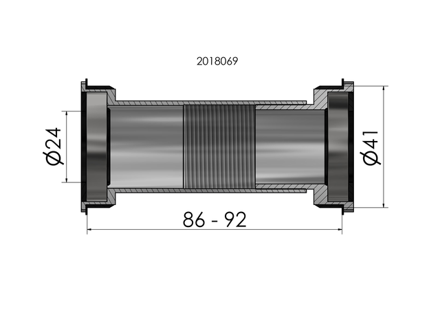 Krankboks TwistFit BB86/92 (Shimano) – billede 5