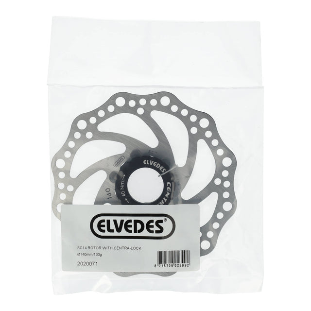Elvedes Bremseskive Ø140mm SXC14 Centra-lock – billede 2