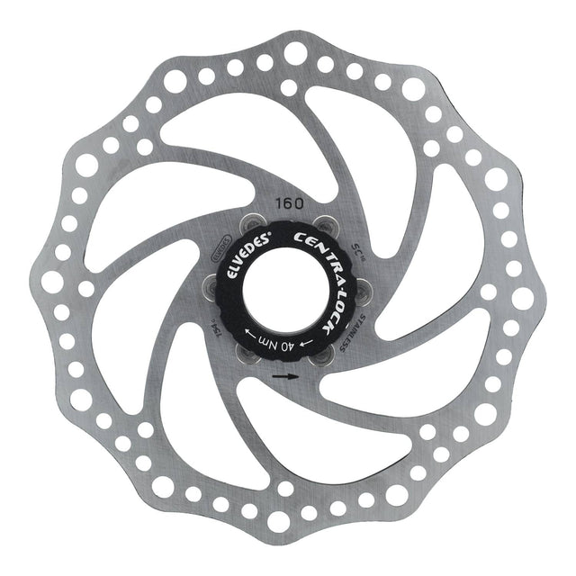 Elvedes Bremseskive Ø160mm SXC16 Centra-lock – billede 3