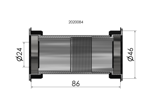 Krankboks TwistFit BB386 Shimano – billede 5