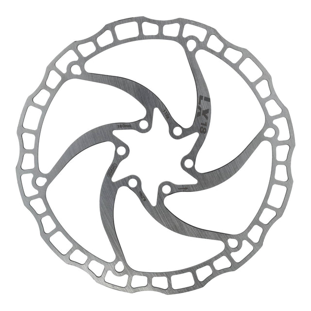 Elvedes bremseskive 180 mm sølv – billede 3