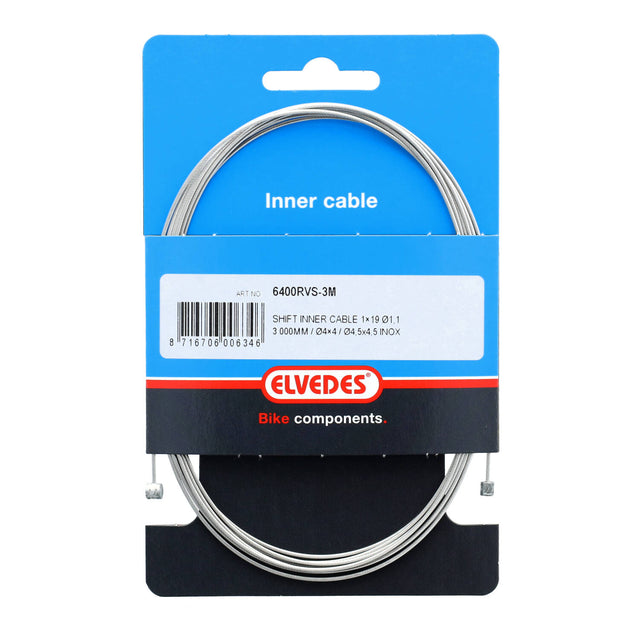Elvedes Gearwire Ø1,1/3000mm ø4×4 & ø4,5×4,5mm – billede 3