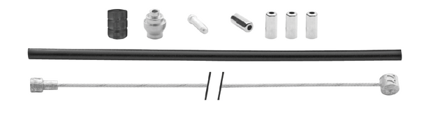 Elvedes Kabelkit Universal Bremse 1700/2350mm Sort – billede 4