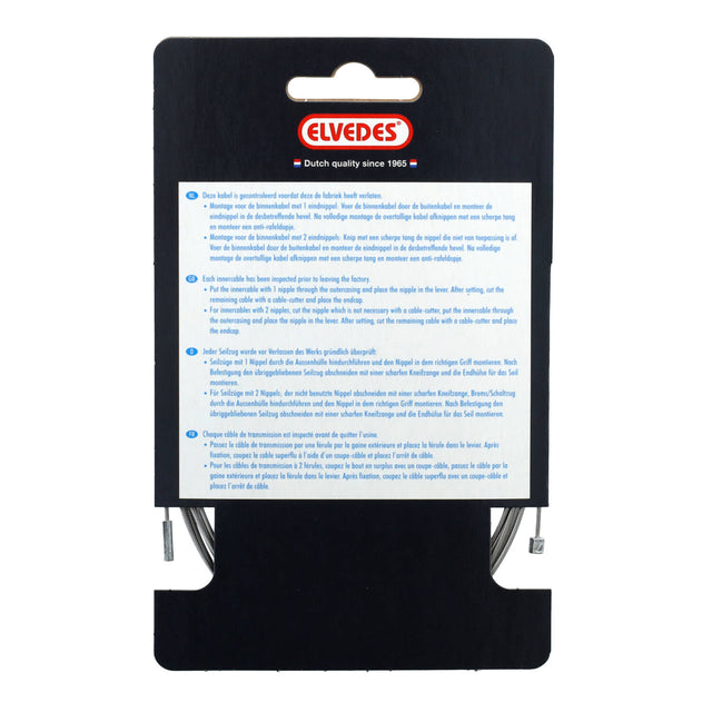 Elvedes Gearwire 1×19 ø1,1/3000mm ø2,5×10 & ø4×4mm – billede 4
