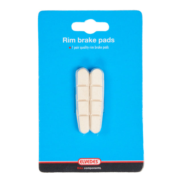 Elvedes Bremsegummi Race 55mm Hvid Shimano – billede 2