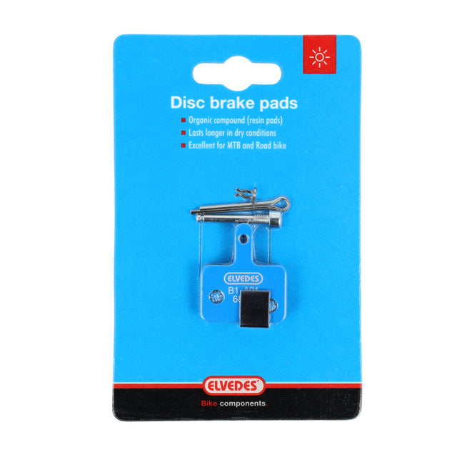 Elvedes Bremsesko Organic Shimano (1sæt) – billede 3