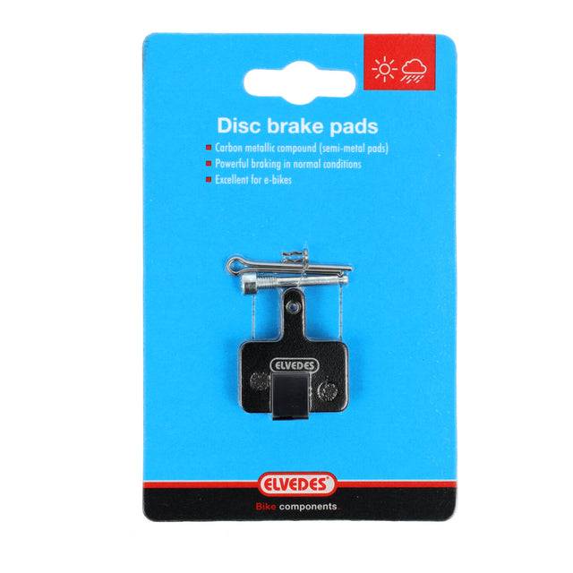 Elvedes Bremsesko Metallic Shimano (1sæt) – billede 3