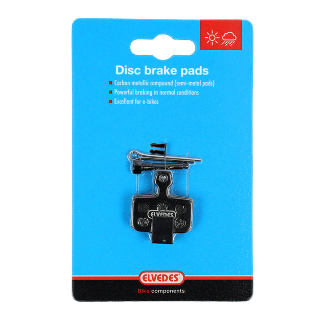 Elvedes Bremsesko Metallic Carbon Elvedes, 1sæt – billede 3