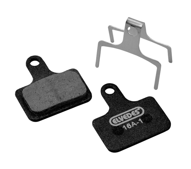 Elvedes Bremsesko Metallic Carbon Shimano, 1sæt – billede 1
