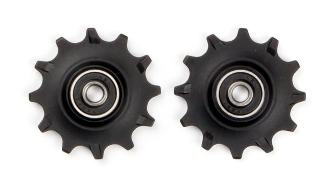 Elvedes Pulleyhjul 2×12T Lukkede lejer Smal/Bred – billede 1