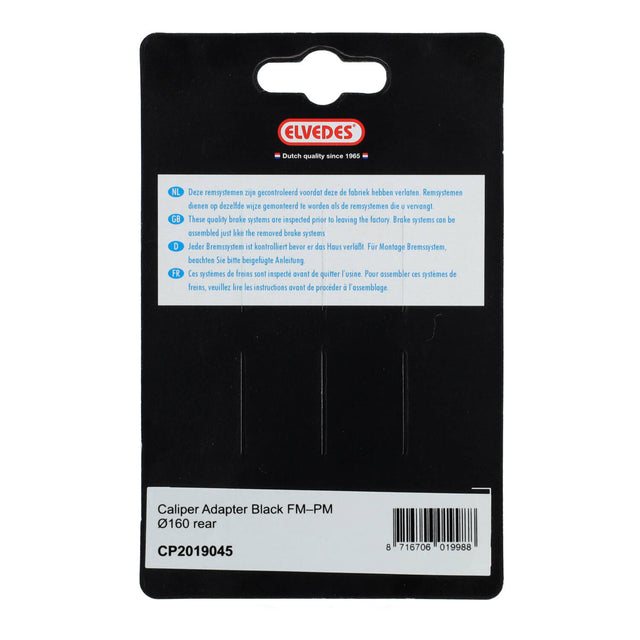 Elvedes Kaliber Adapter FM - PM Ø160mm Bag – billede 3