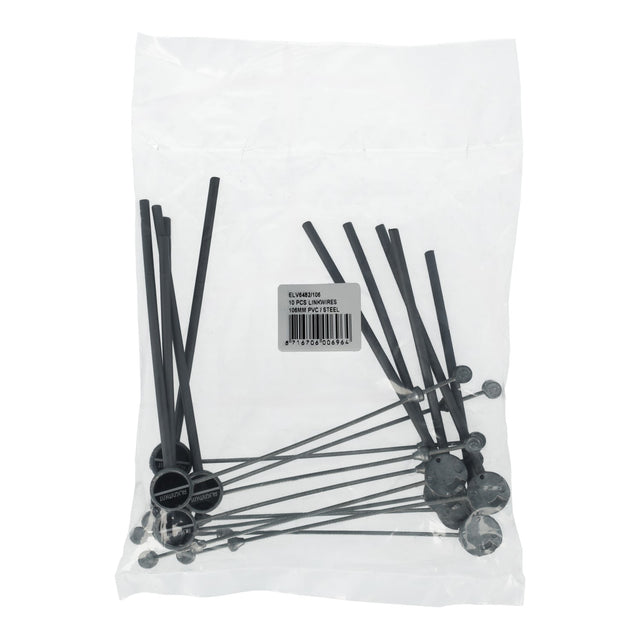 Elvedes Canti Kabel 106mm PVC/Stål 10stk – billede 2