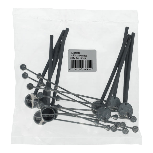 Elvedes Canti Kabel 82mm PVC/Stål 10stk – billede 2