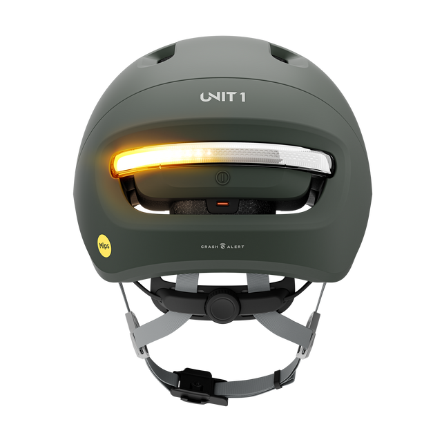 Unit1 NEON Mips Smart Helmet Pine Green 55-59/M – billede 5