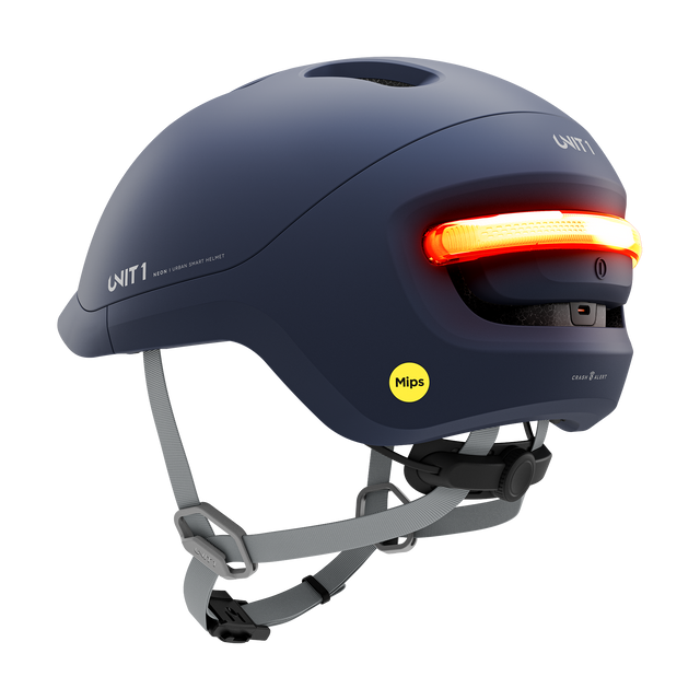 Unit1 NEON Mips Smart Helmet Steel Blue 51-55/S – billede 3