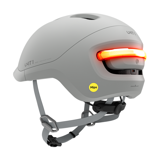 Unit1 NEON Mips Smart Helmet Slate Grey 51-55/S – billede 3