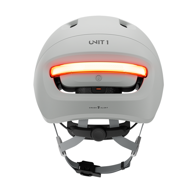 Unit1 NEON SE Smart Helmet Slate Grey 55-59/M – billede 4