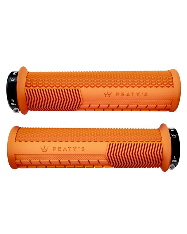 Peaty's Monarch Grip - Knurl - Thick - Mango