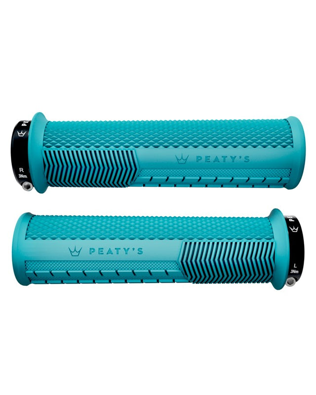 Peaty's Monarch Grip - Knurl - Thick - Turquoise