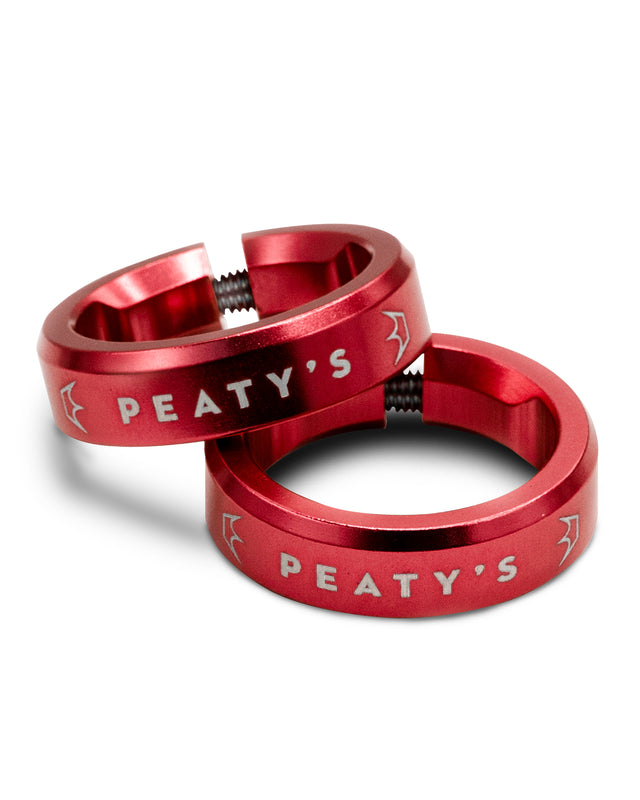 Peaty's Monarch Grip Lock Ring - Red – billede 1
