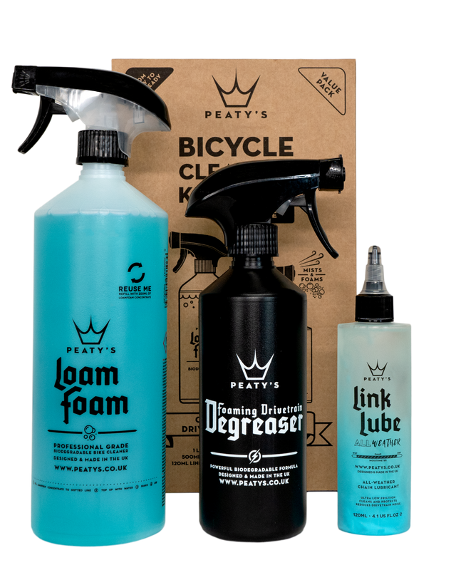 Peaty's Gift Pack - Wash Degrease Lubricate – billede 1