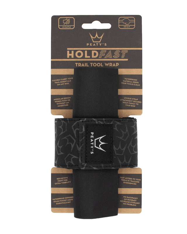 Peaty's HoldFast Trail Tool Wrap, Nightrider Black – billede 1