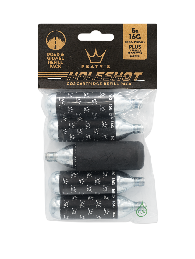 Peaty's Holeshot CO2 Pack 5 stk 16g – billede 1