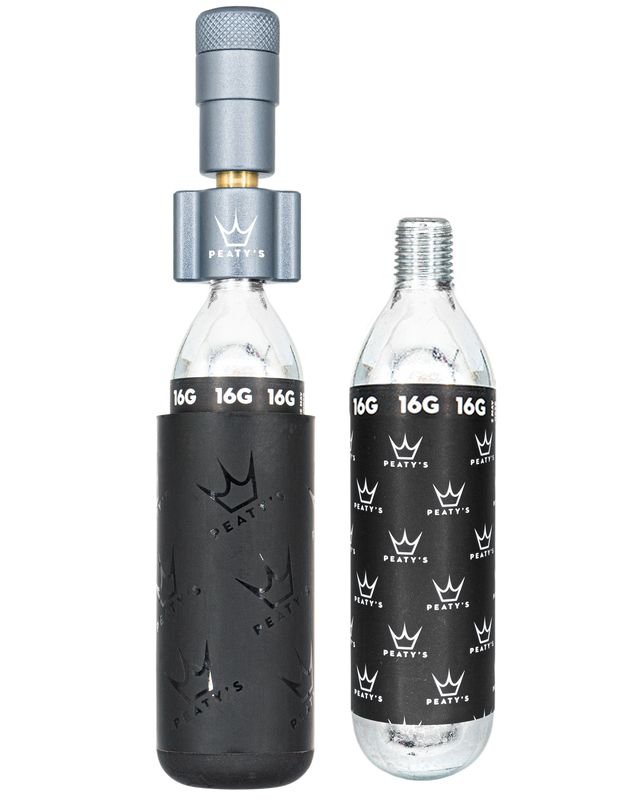 Peaty's Holeshot CO2 Inflator 16g Slate – billede 1