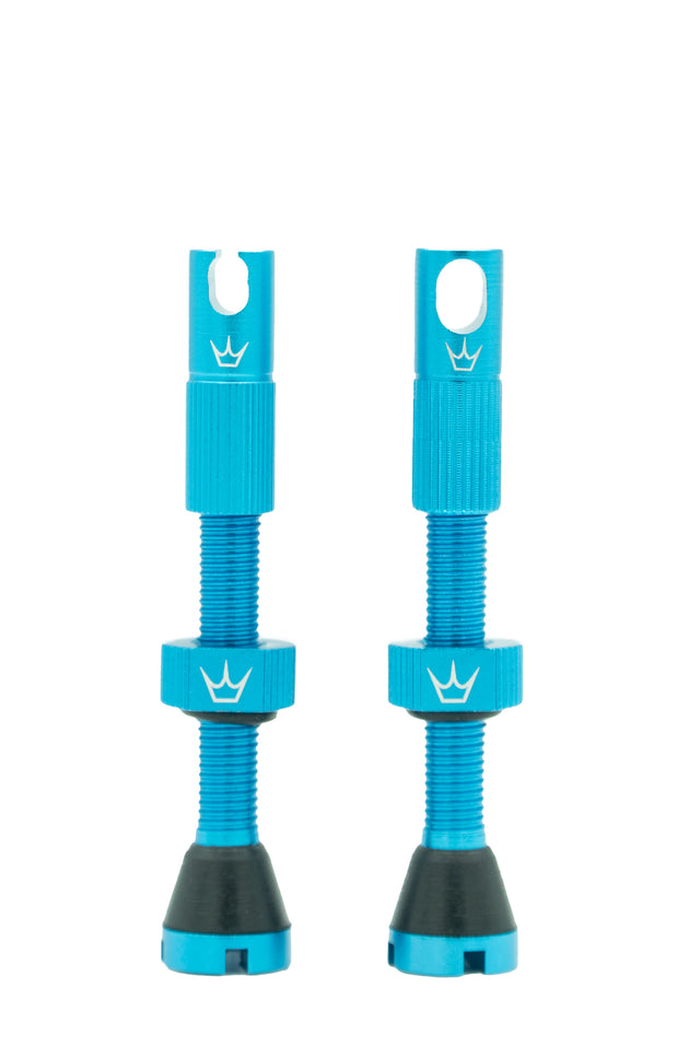 Peaty's x ChrisKing Tubeless Valves 42mm Turquoise – billede 1