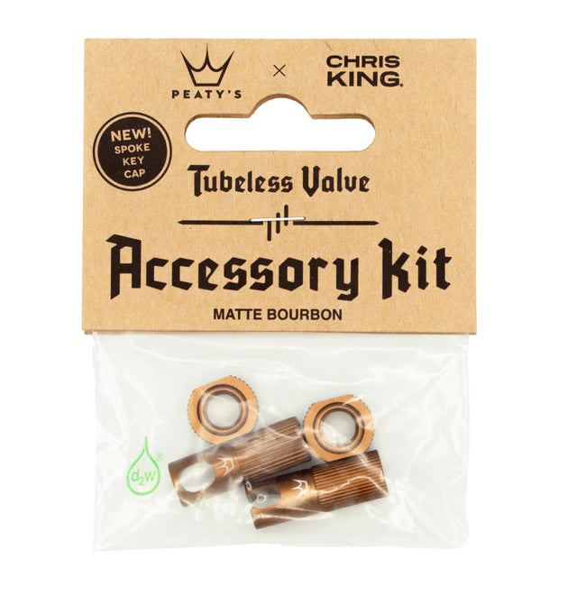 Peaty's x ChrisKing Tubeless Valves Kit Bourbon – billede 1