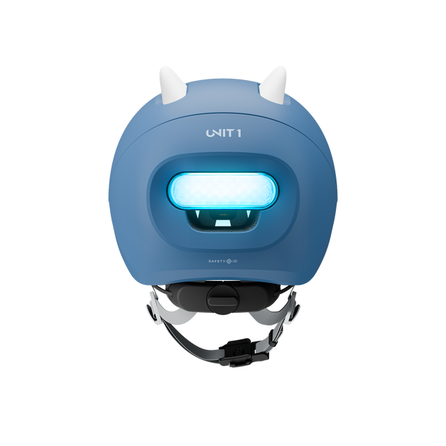 Unit1 SPARKY Smart Helmet Powder Blue 49-53 – billede 8