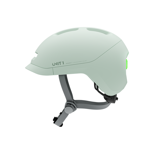 Unit1 SPARKY Smart Helmet Mint Green 49-53 – billede 2