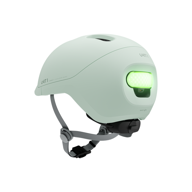 Unit1 SPARKY Smart Helmet Mint Green 49-53 – billede 3