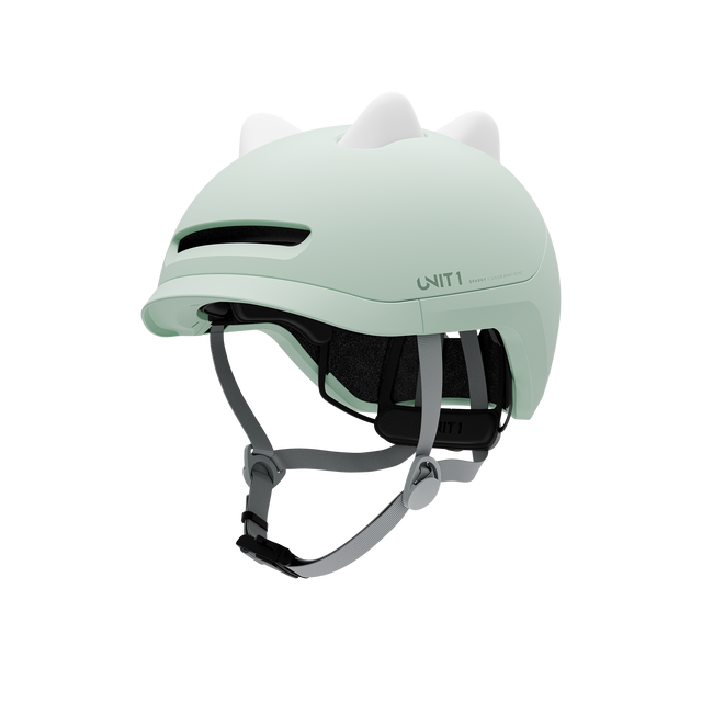 Unit1 SPARKY Smart Helmet Mint Green 49-53 – billede 5