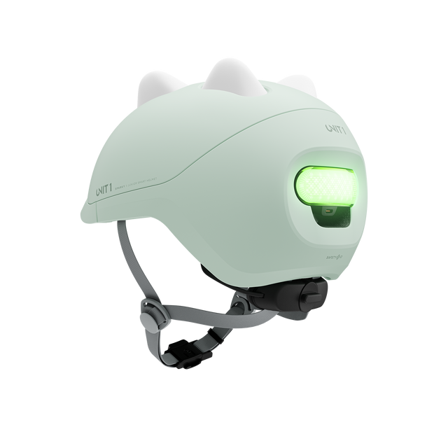 Unit1 SPARKY Smart Helmet Mint Green 49-53 – billede 7