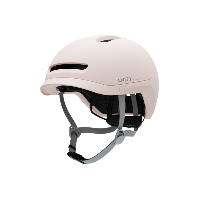 Unit1 SPARKY Smart Helmet Soft Pink 49-53 – billede 1