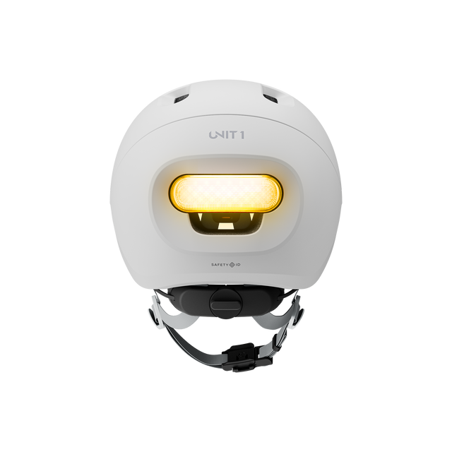 Unit1 SPARKY Smart Helmet Slate Grey 49-53 – billede 4