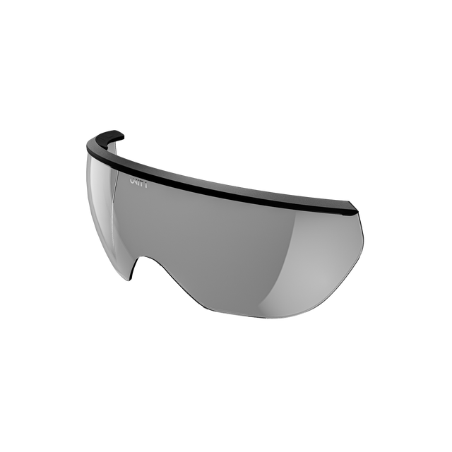 Unit1 Hjelm Visir Neon/Aura (S+M), Clear – billede 1