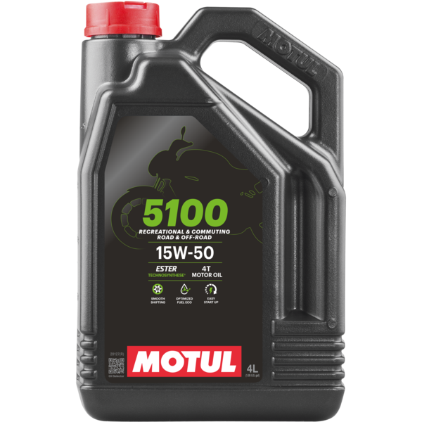 Motul 5100 Moto 15W50 4L – billede 1