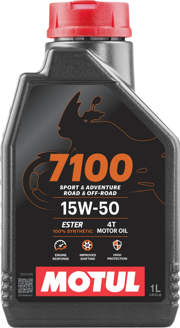 Motul 7100 15W50 4T 1liters – billede 1