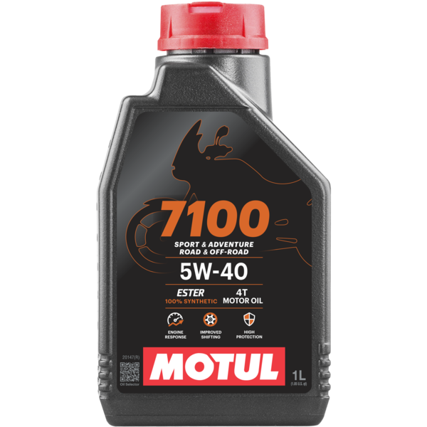 Motul 7100 5W40 4T 1liters – billede 1