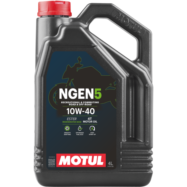 Motul NGEN 5 10W-40 4T 4-liters – billede 1